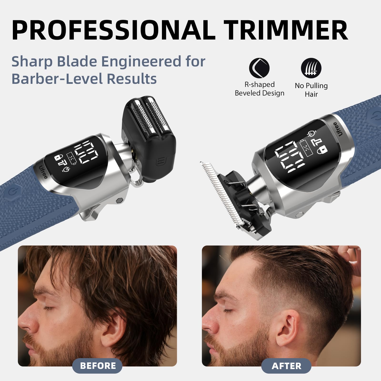 Ufree turbo power blades deliver effortless cuts