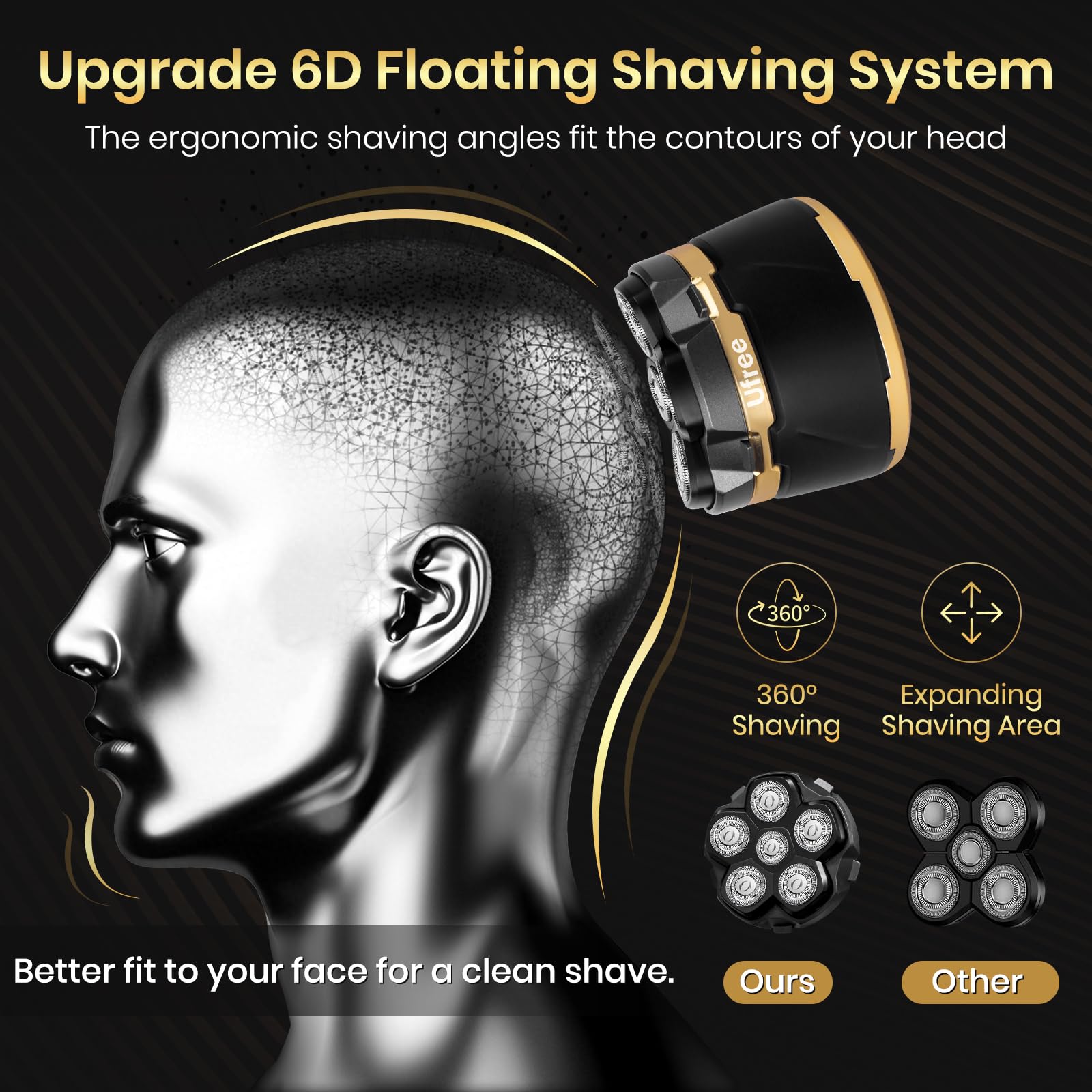 Ufree Type-C fast charging powers up quickly for morning routines.
