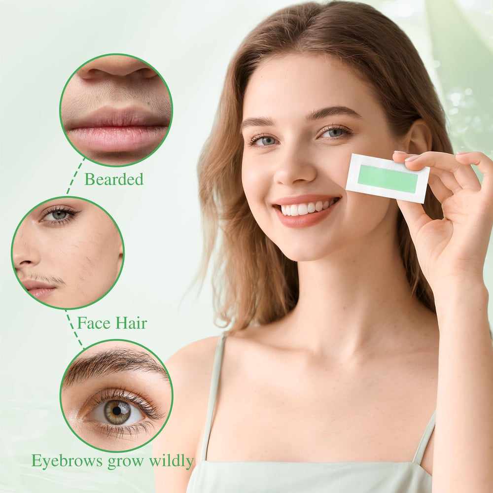 UGODAR upper lip wax delivers smooth removal of fine hairs.
