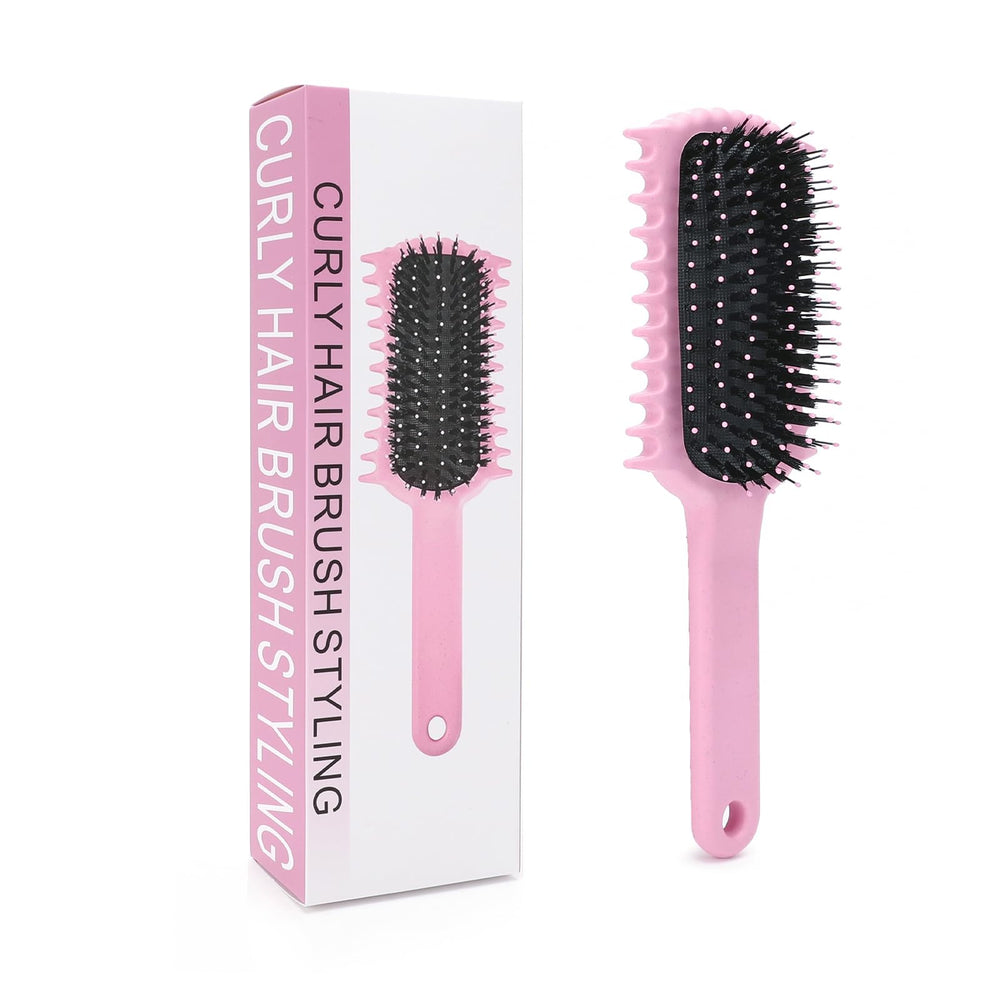 UHACLWS Curly Hair Brush helps sculpt curls and rejuvenate your look