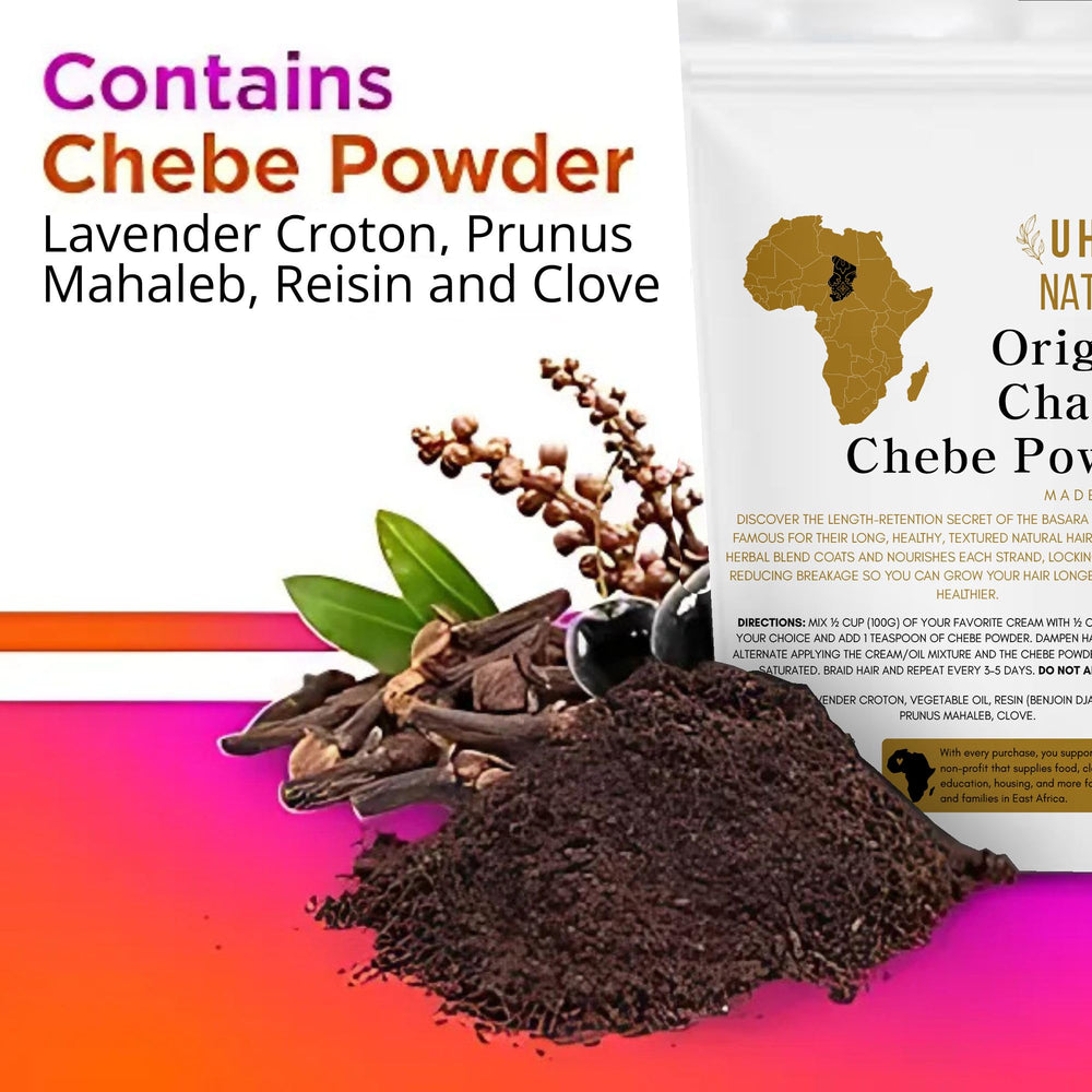 Uhuru Naturals ChadianChebe powder mixed with cream and oil, ready to apply.