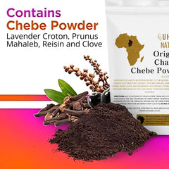 Uhuru Naturals ChadianChebe powder mixed with cream and oil, ready to apply.