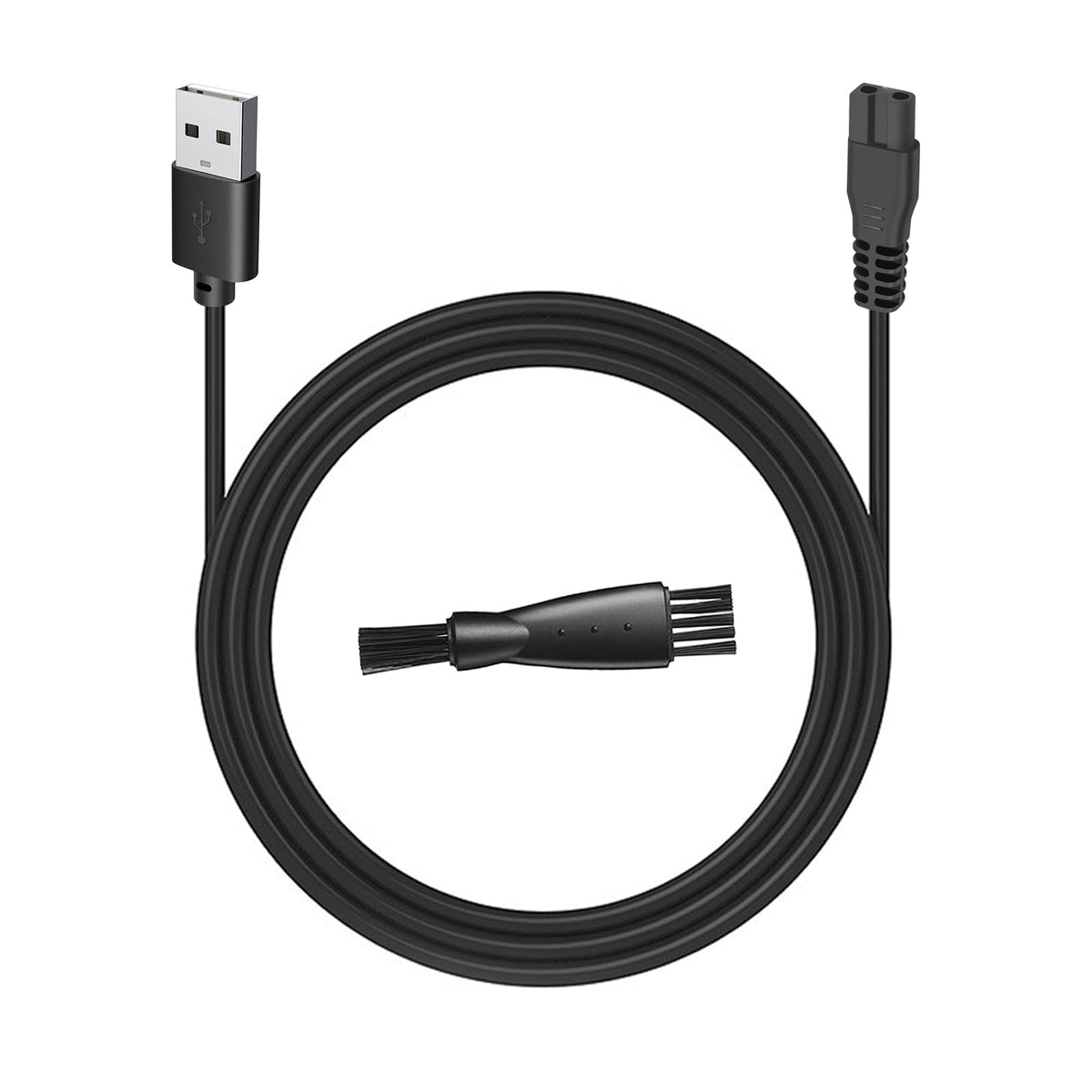 Uijino Meridian Trimmer Charger front view, compact docking for quick home charging.