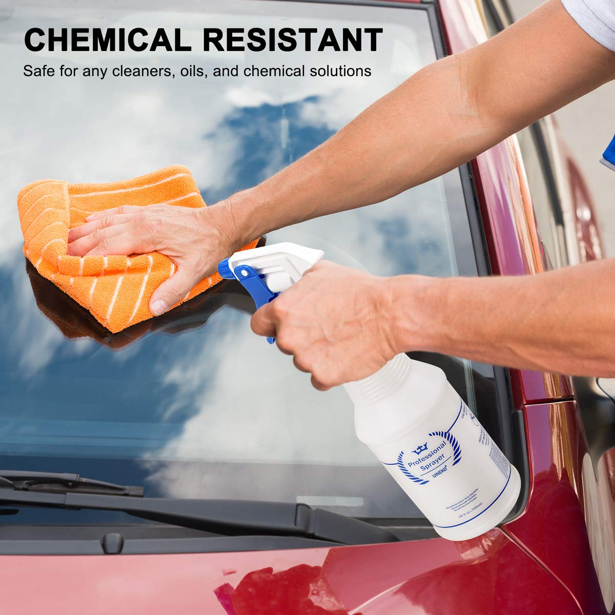 Uineko BPA-free bottle suitable for kitchen, garden, and cleaning tasks