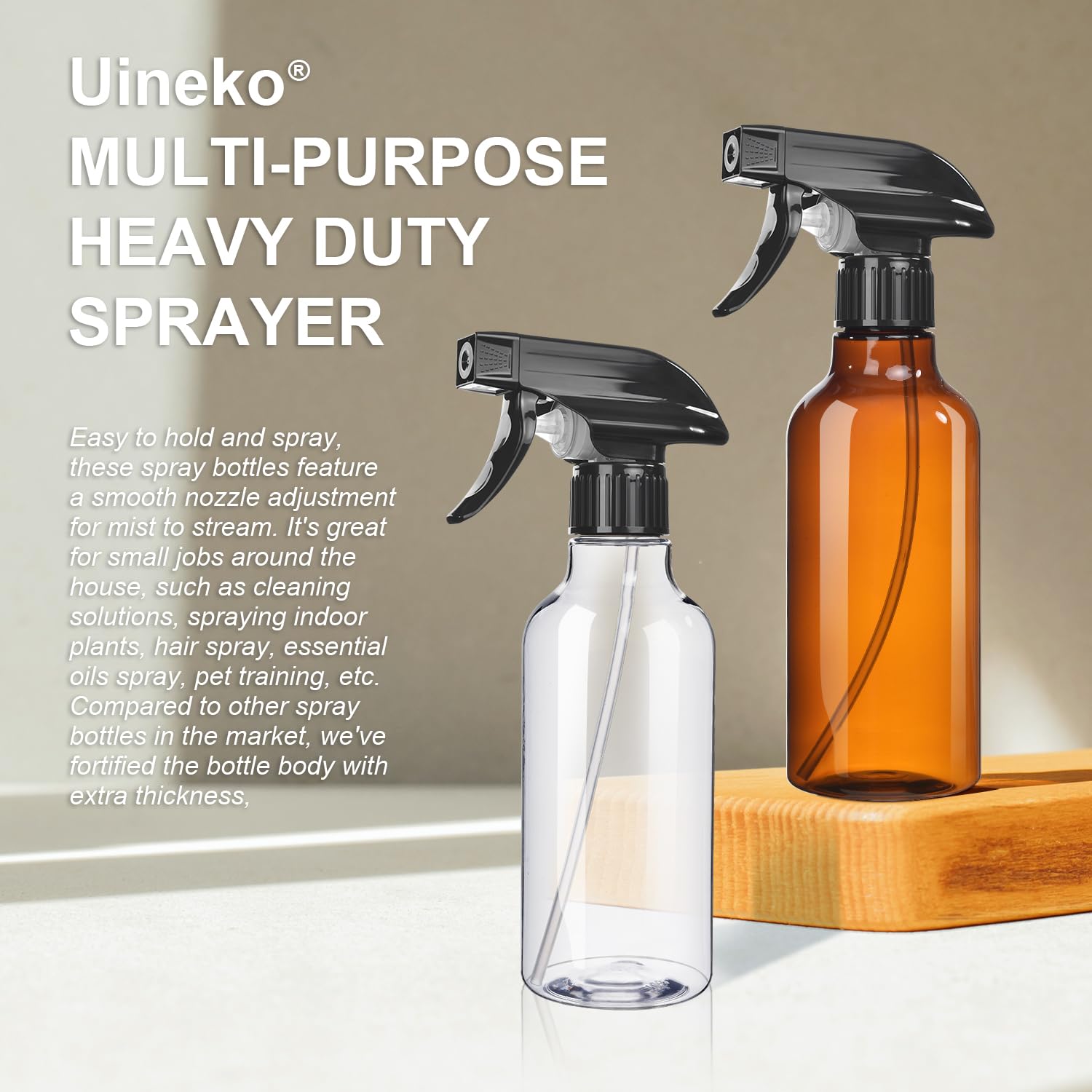 Uineko BPA-free design for eco-friendly cleaning and storage