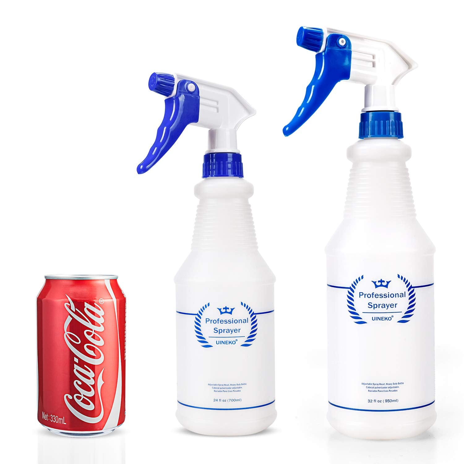 Uineko spray bottle with leak-proof cap for mess-free cleaning tasks
