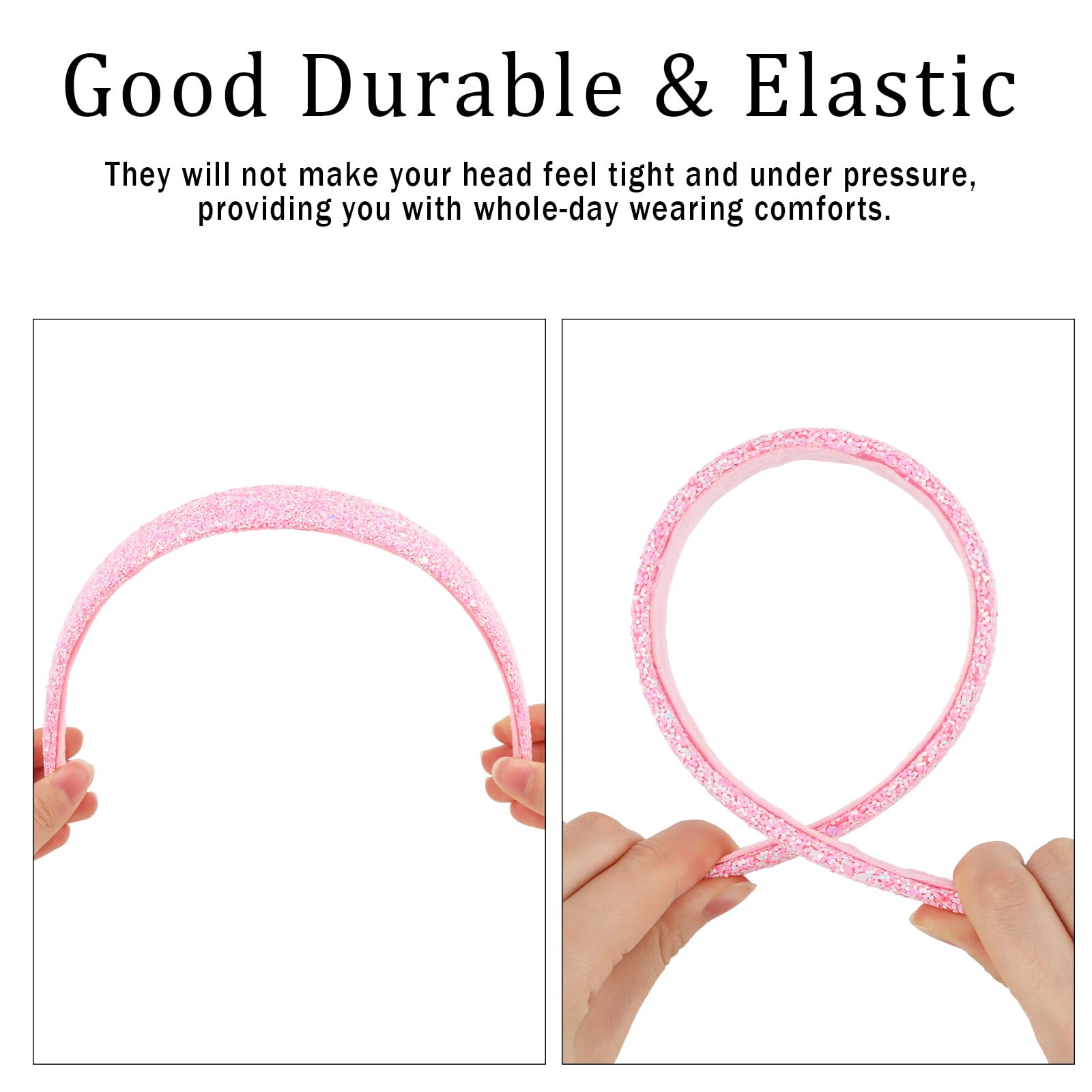 Uintoon soft elastic headband offering comfortable all-day wear