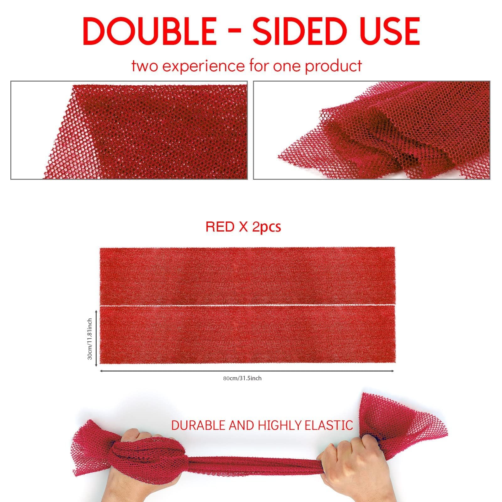 UJFQBH African Net Sponge versatile for kitchen and bathroom cleaning