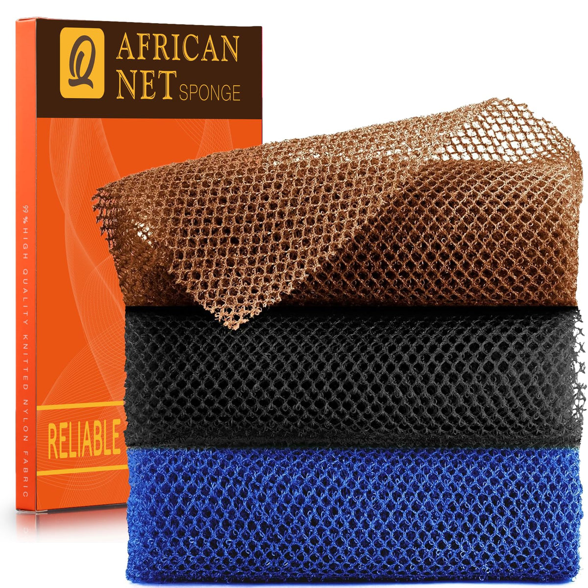 UJFQBH esponja africana con red larga para cubrir espalda y cuerpo