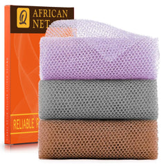 Esponja de baño africana UJFQBH de 30 cm, exfoliación suave para la piel.