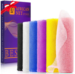 UJFQBH esponja de baño africana rosa para exfoliar suavemente la piel.