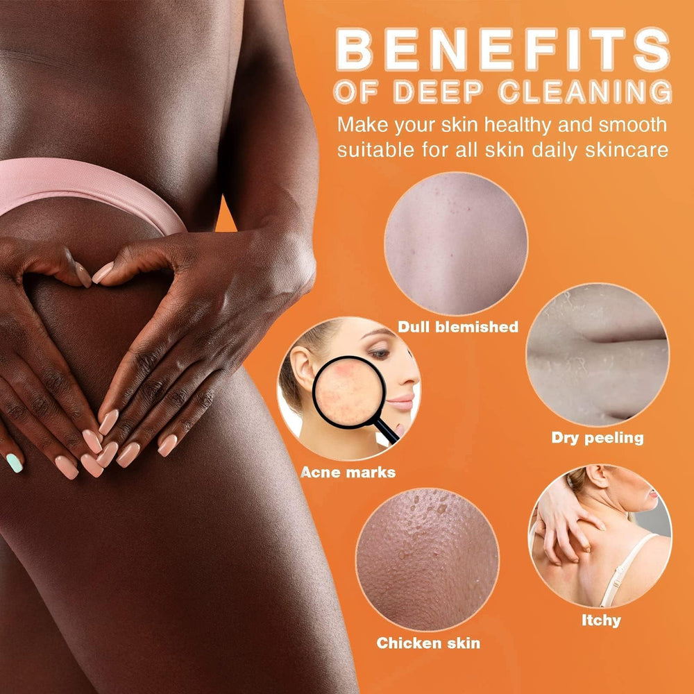 Esponja exfoliante UJFQBH elimina impurezas sin irritar la piel.
