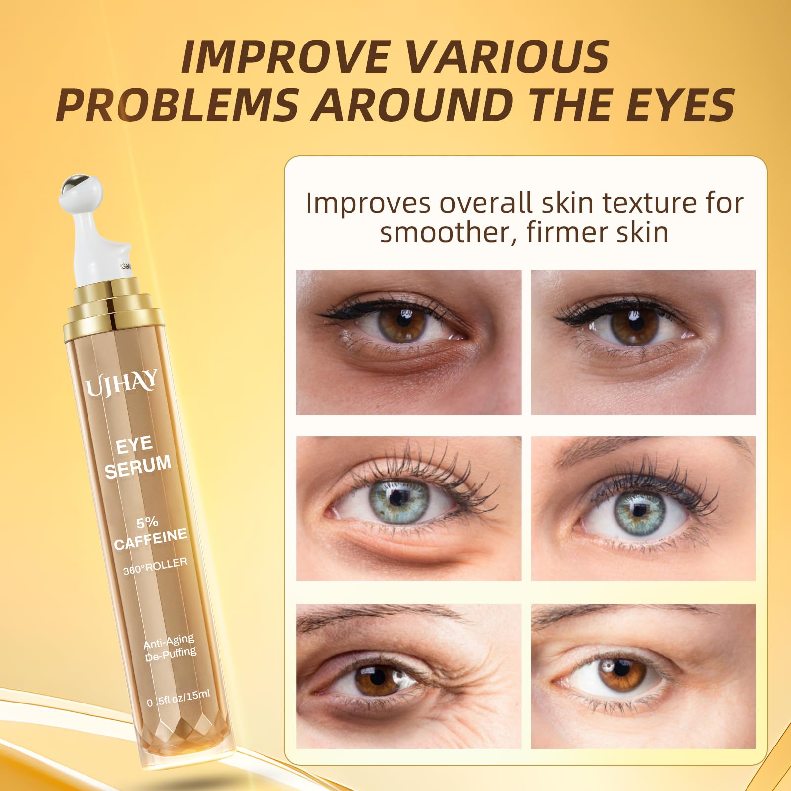 UJHAY herbal extracts Paeonia albiflora root and camellia japonica leaf nourish skin.