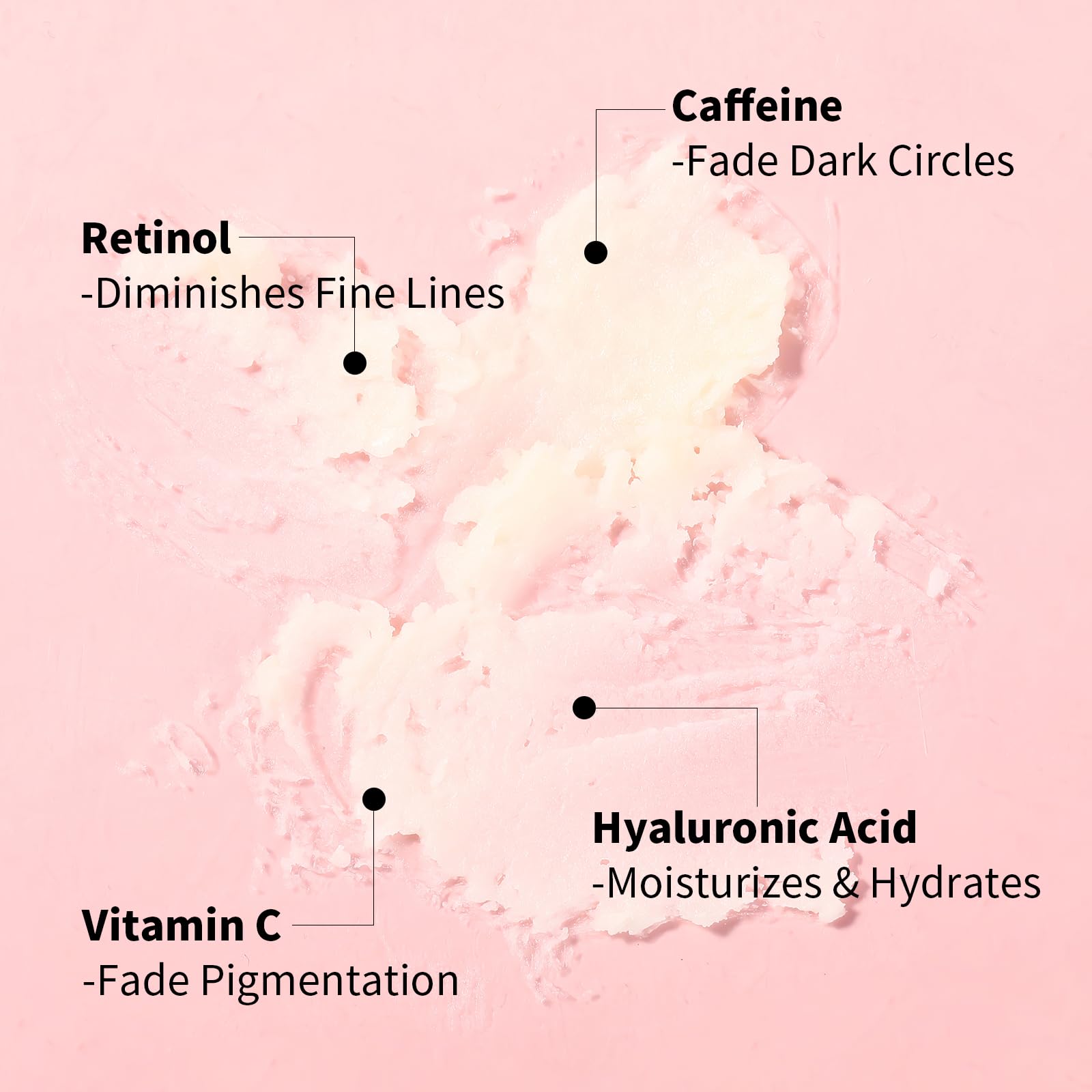 UJhay Barra de Retinol para Ojos, sirve como prebase de maquillaje para mayor duración.