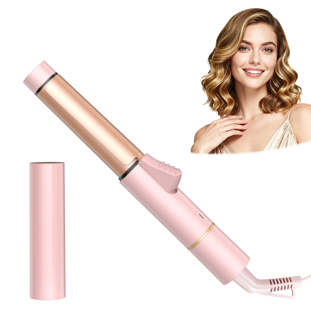 UKLISS mini travel curling iron heat-up 360F for quick styling on the go