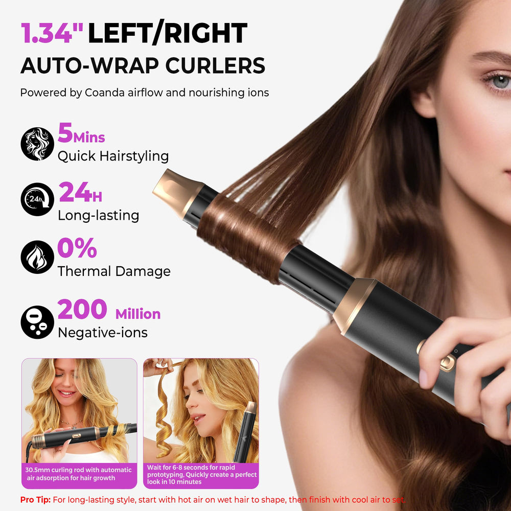 UKLISS negative ion technology reduces frizz and boosts shine