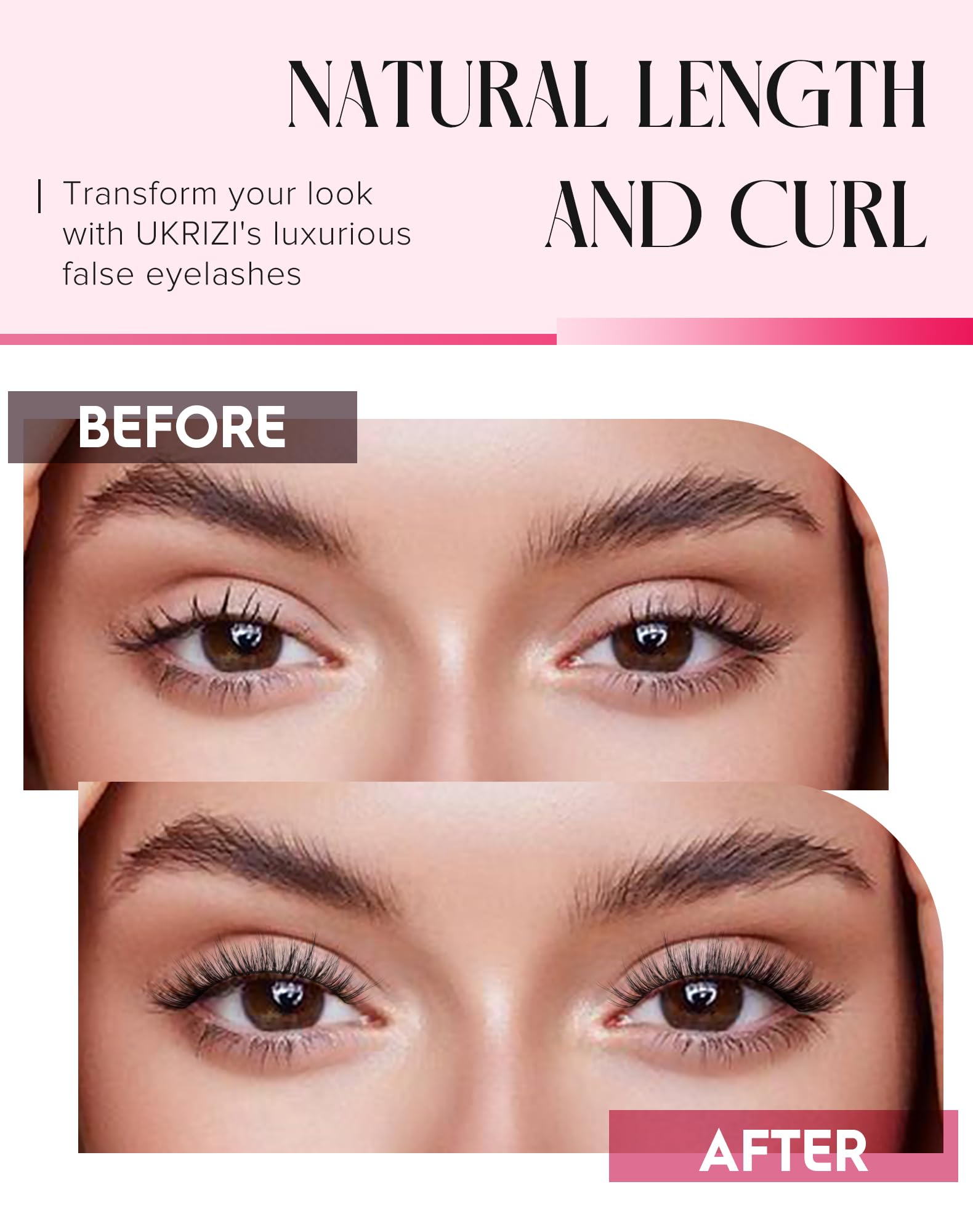 Ukrizi KD01 daily wear lashes suitable for everyday and events.
