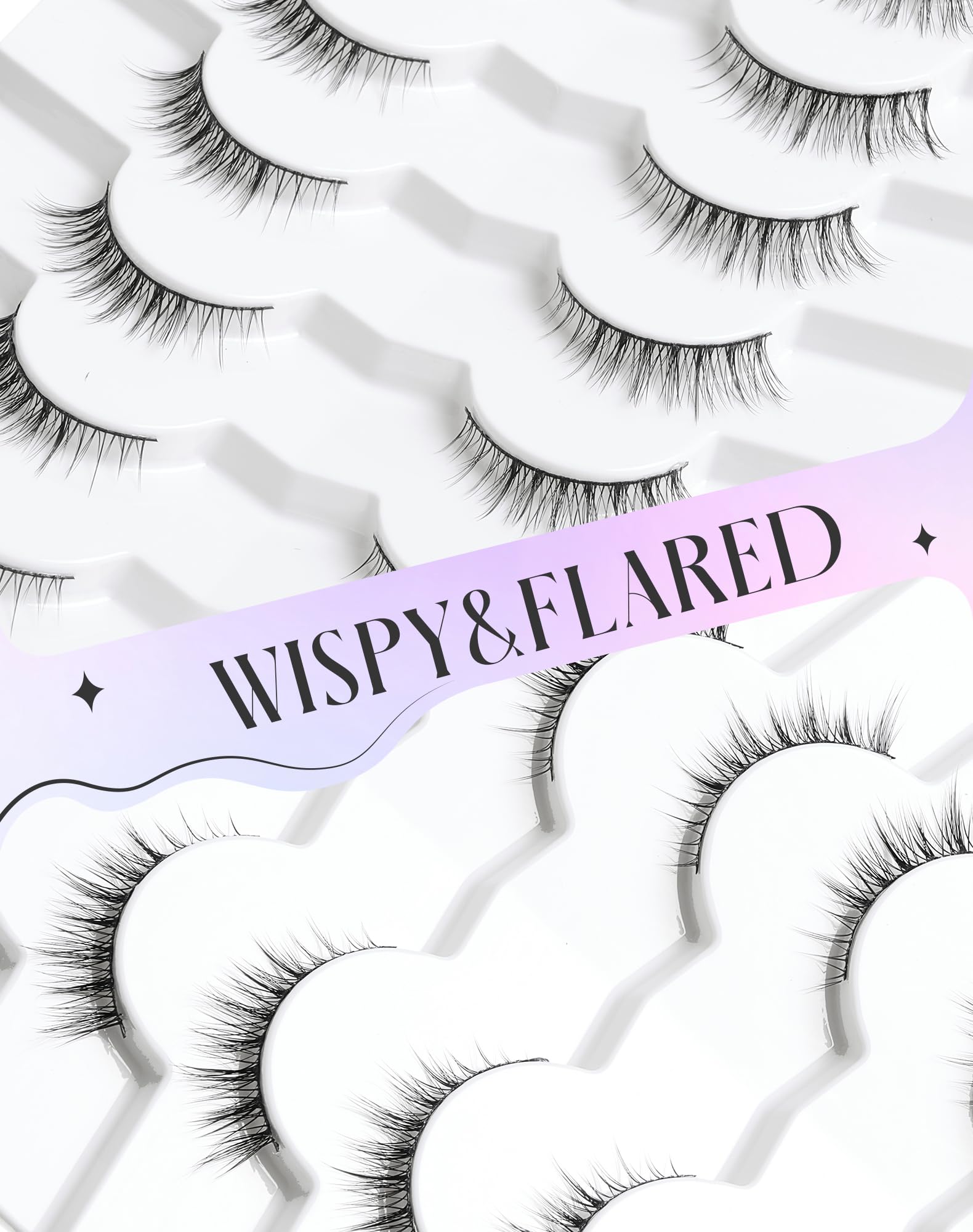 Ukrizi natural lashes soft band application for comfortable wear