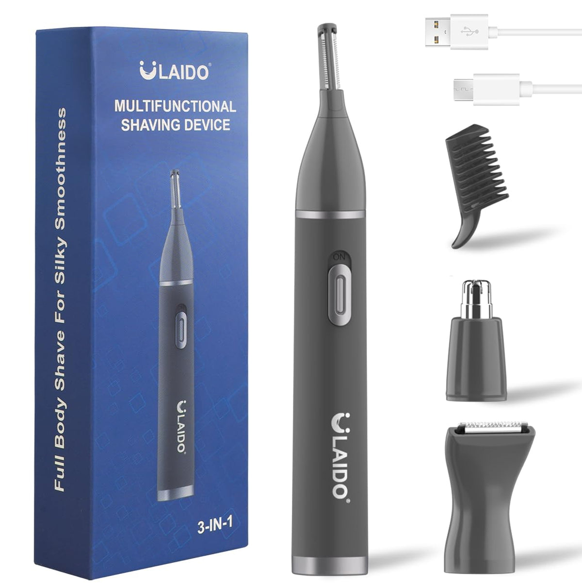 ULAIDO Nose Trimmer for precise nose grooming with comfortable trimming