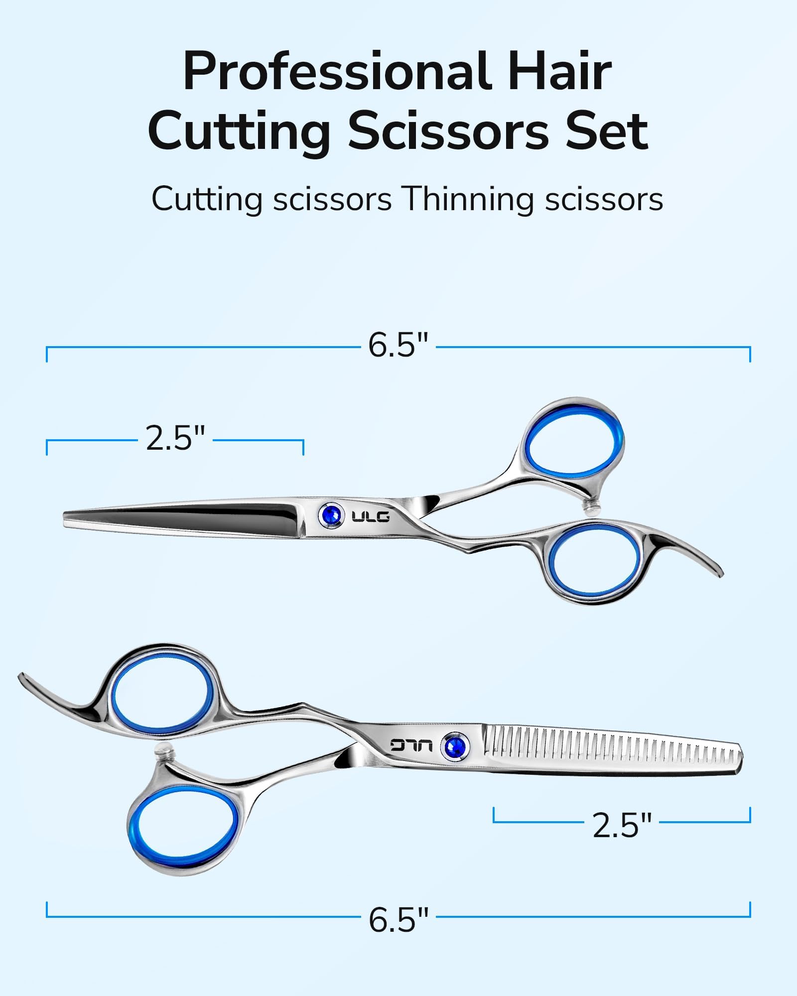 ULG blue sapphire pivot adds premium detail while maintaining smooth motion