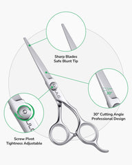 ULG ergonomic grip design provides reduced fatigue during long styling sessions.