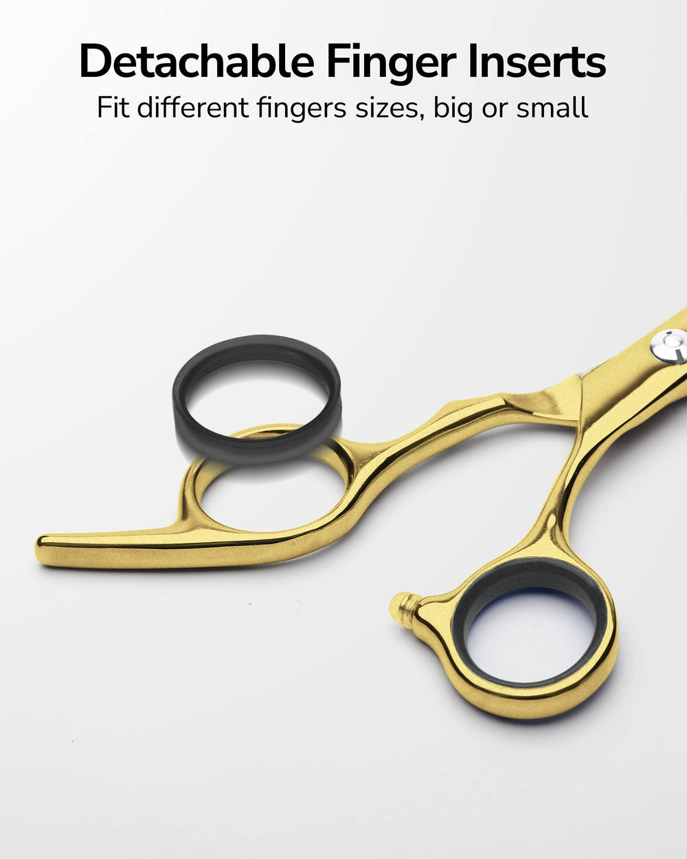 ULG gold-finish professional barber tools for luxury styling