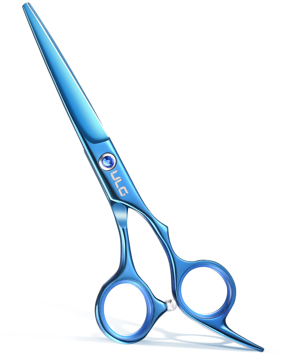 ULG 6.5 inch navy scissors for precise trims and layers