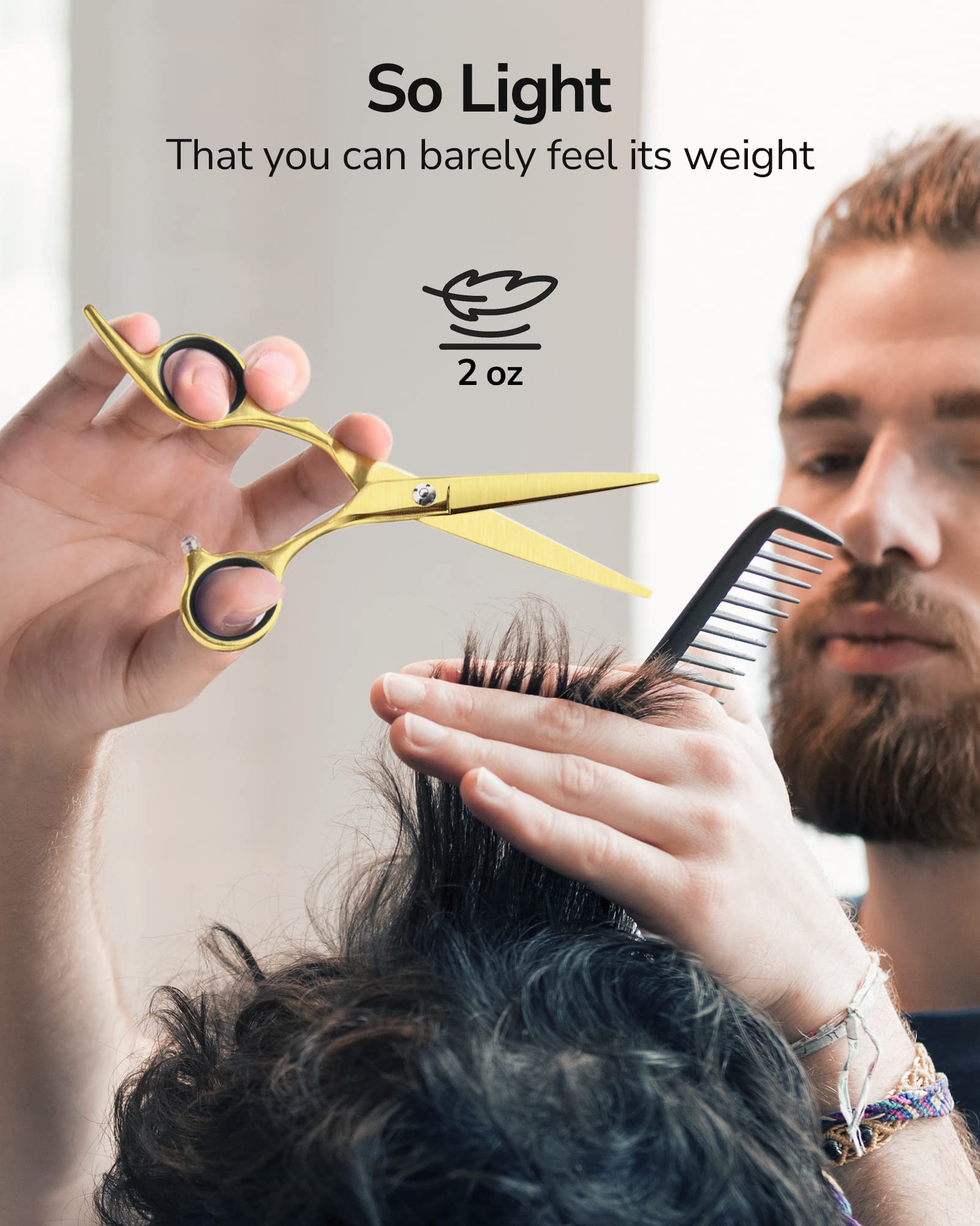 ULG mirror-polish finish reflects premium styling tool
