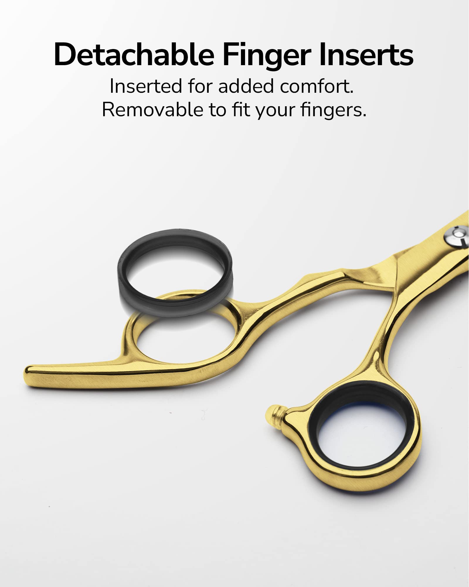 ULG off-set ergonomic grip reduces wrist strain during styling