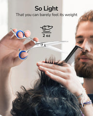 ULG scissors with offset grip for comfortable cutting