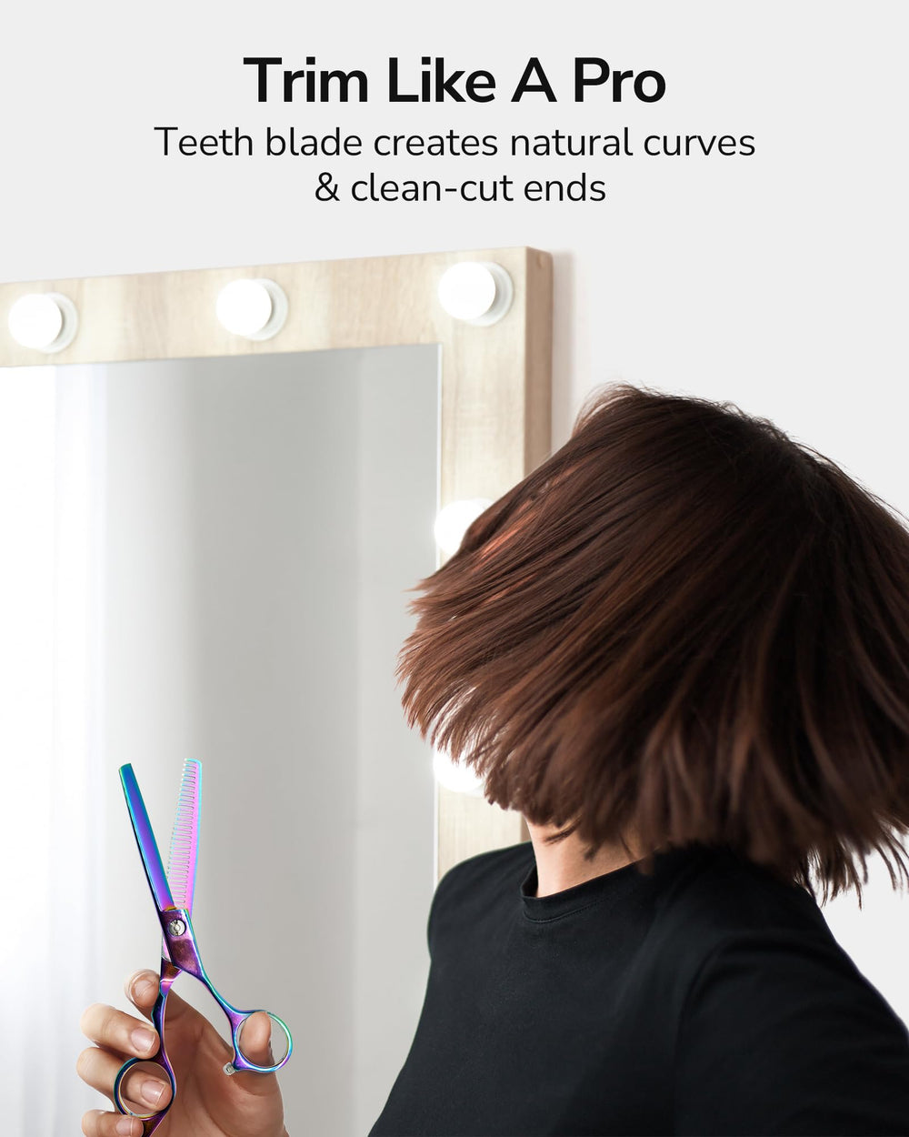 ULG Hair Thinning Scissors with smooth edge blade for clean thinning