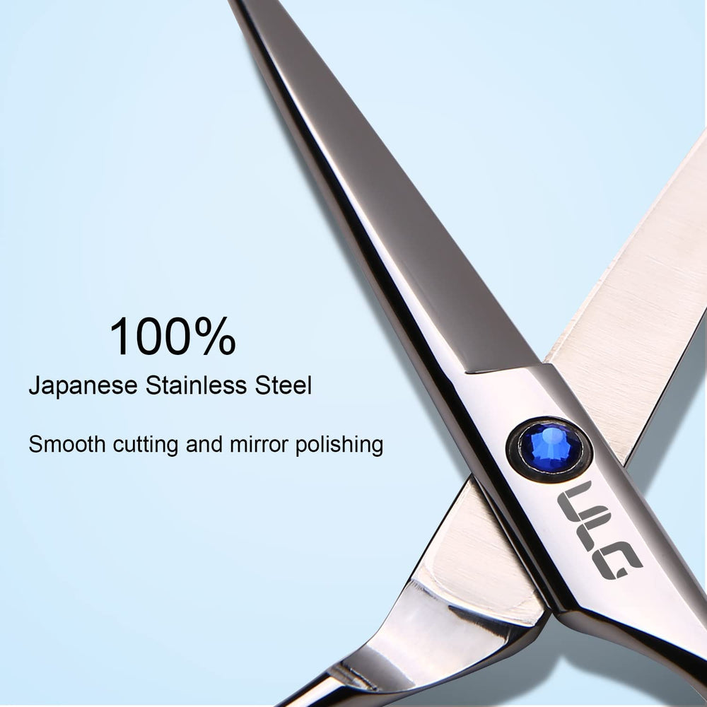 Japanese 440C stainless steel blades deliver durable, smooth cuts.