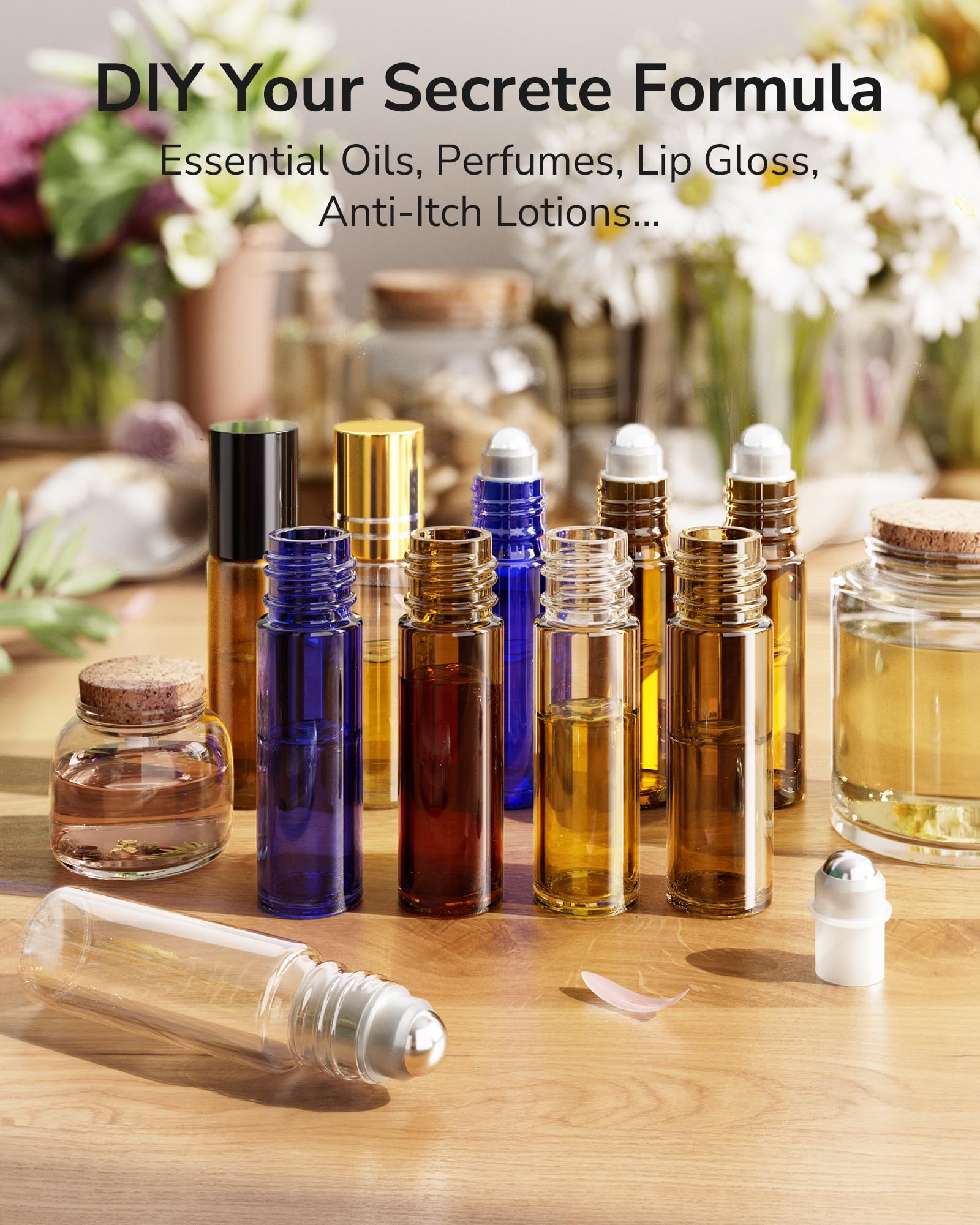 ULG portable 10ml bottle fits in purse for travel