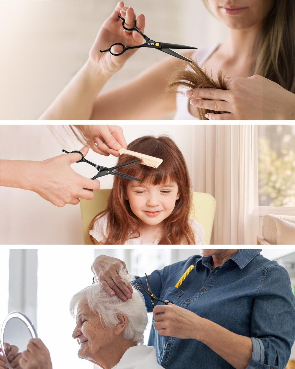 ULG professional barber kit for home or salon use.