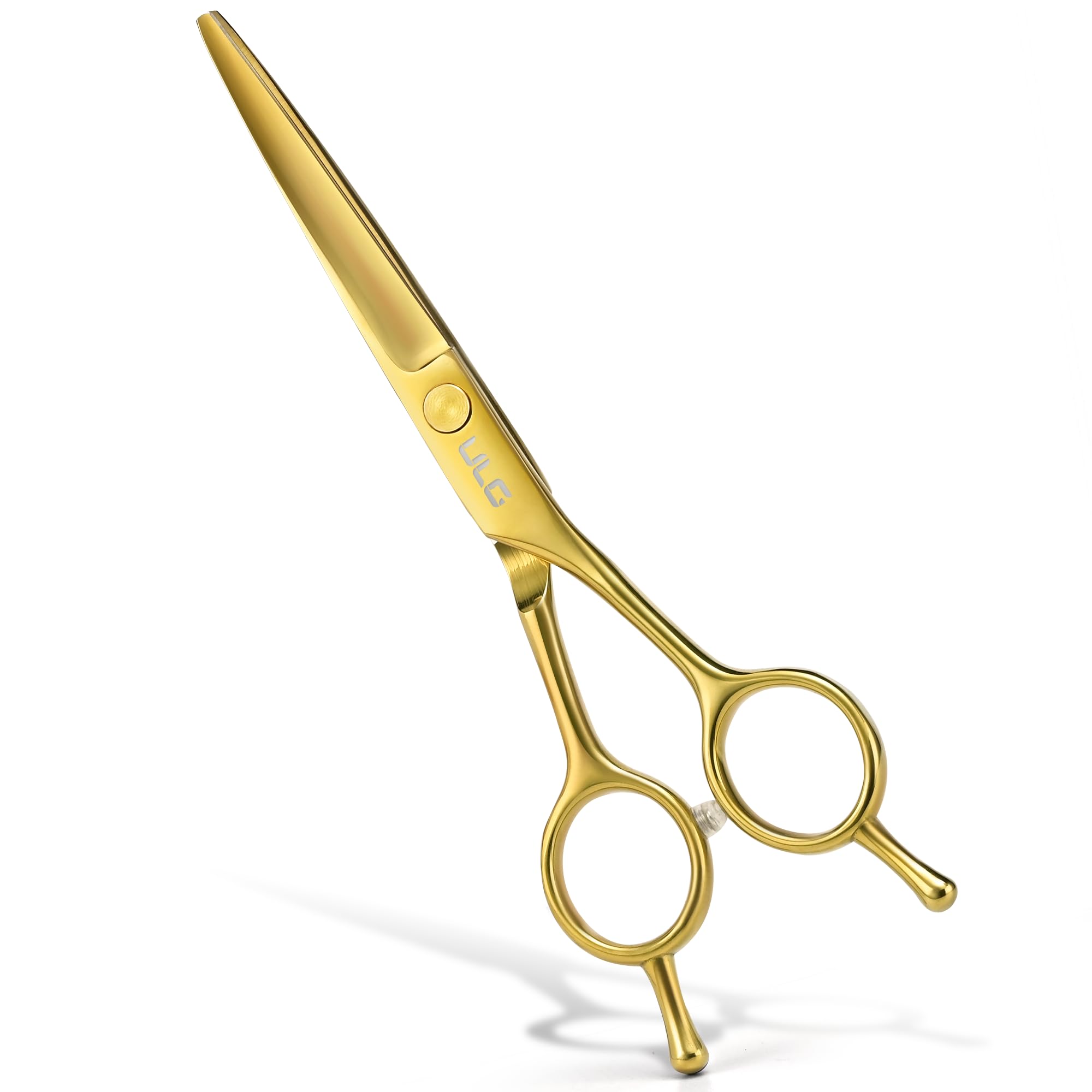 ULG professional hair cutting scissors with sharp blades for smooth, clean cuts on all hair types.