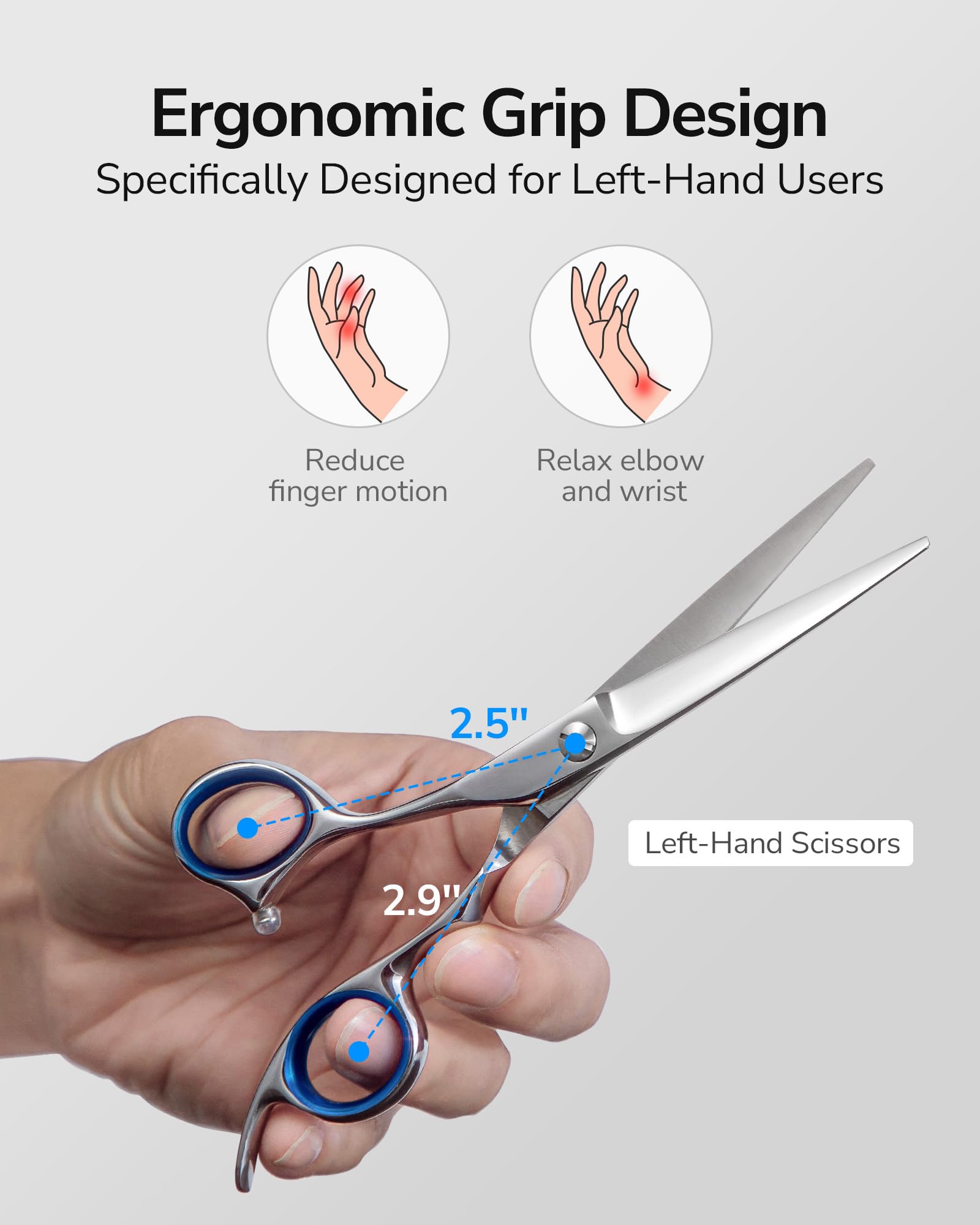 ULG razor sharp edge supports precise layering and trimming.