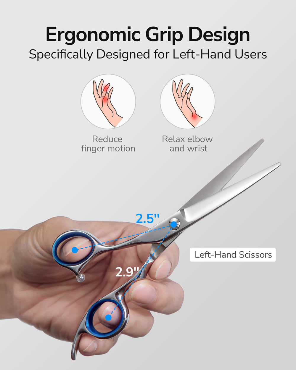 ULG razor sharp edge supports precise layering and trimming.