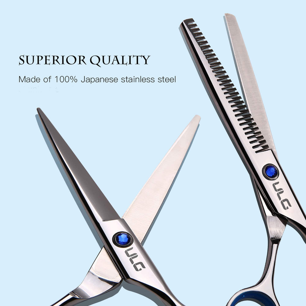 ULG texturizing scissors help create soft, fashionable texture and definition.