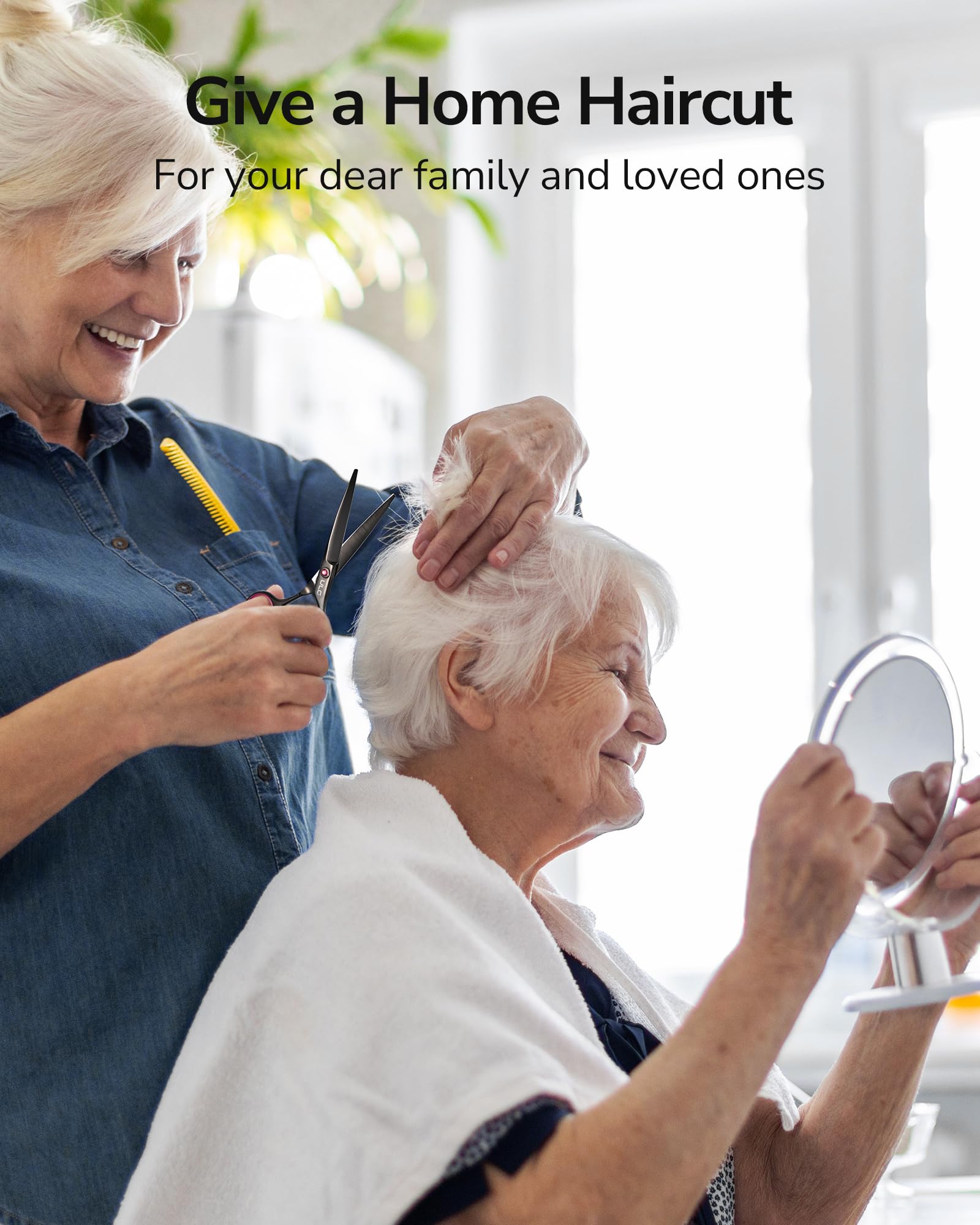 ULG versatile scissors suit men, women, elderly, children, and babies.
