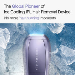 Ulike Air 10 IPL device side grip for comfortable, precise sessions.