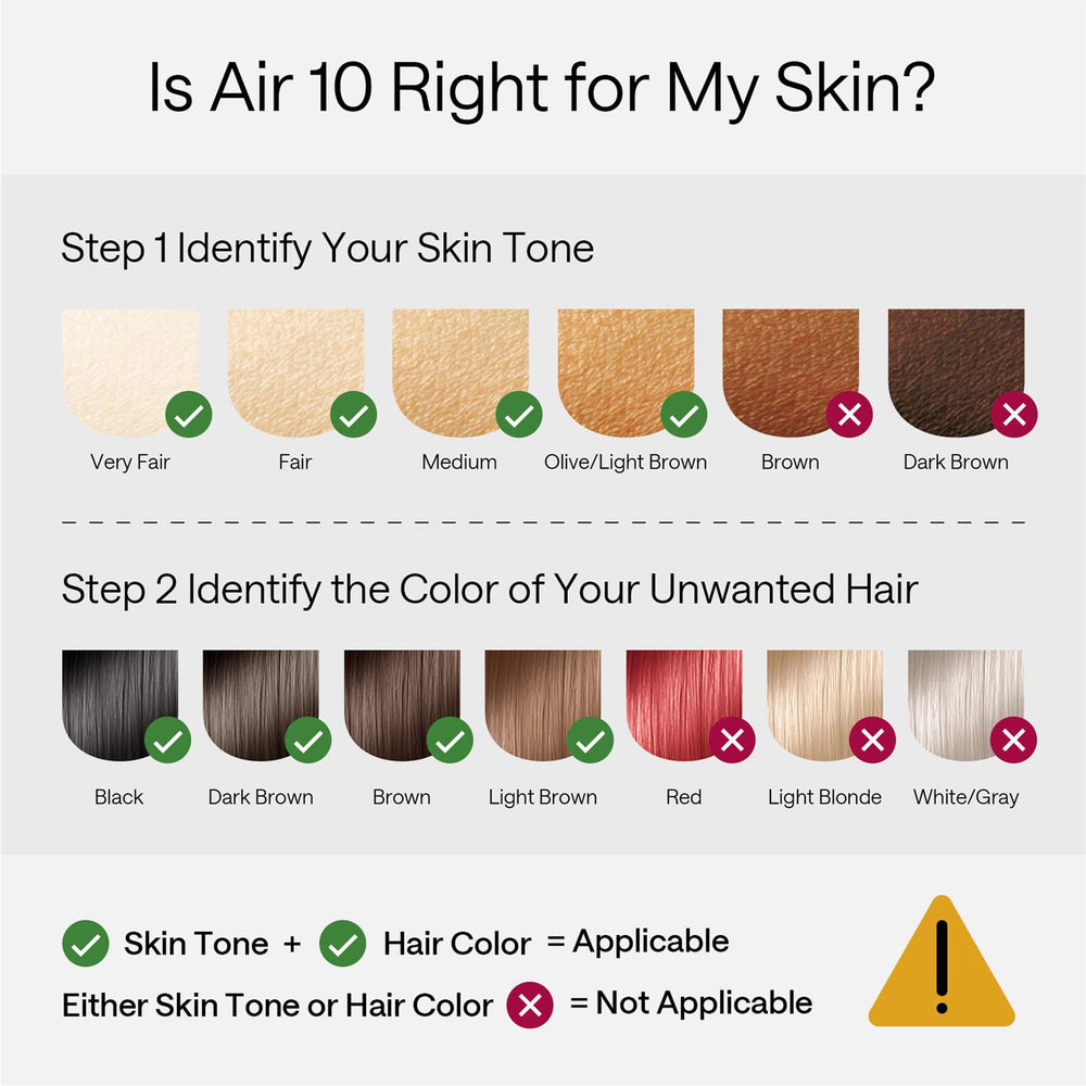 Ulike Air 10 IPL used on arms and legs for smooth skin at home.