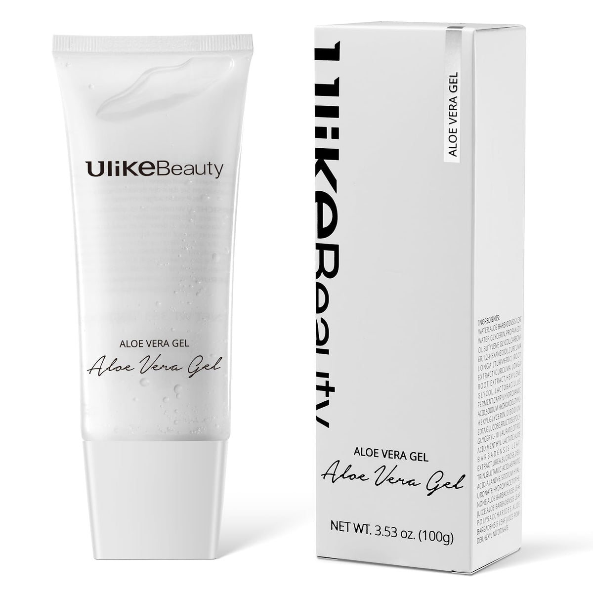 Ulikebeauty Vera Gel post-treatment soothing for skin after hair removal.
