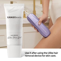 Ulikebeauty Vera Gel hydrates and cools skin during home beauty sessions.
