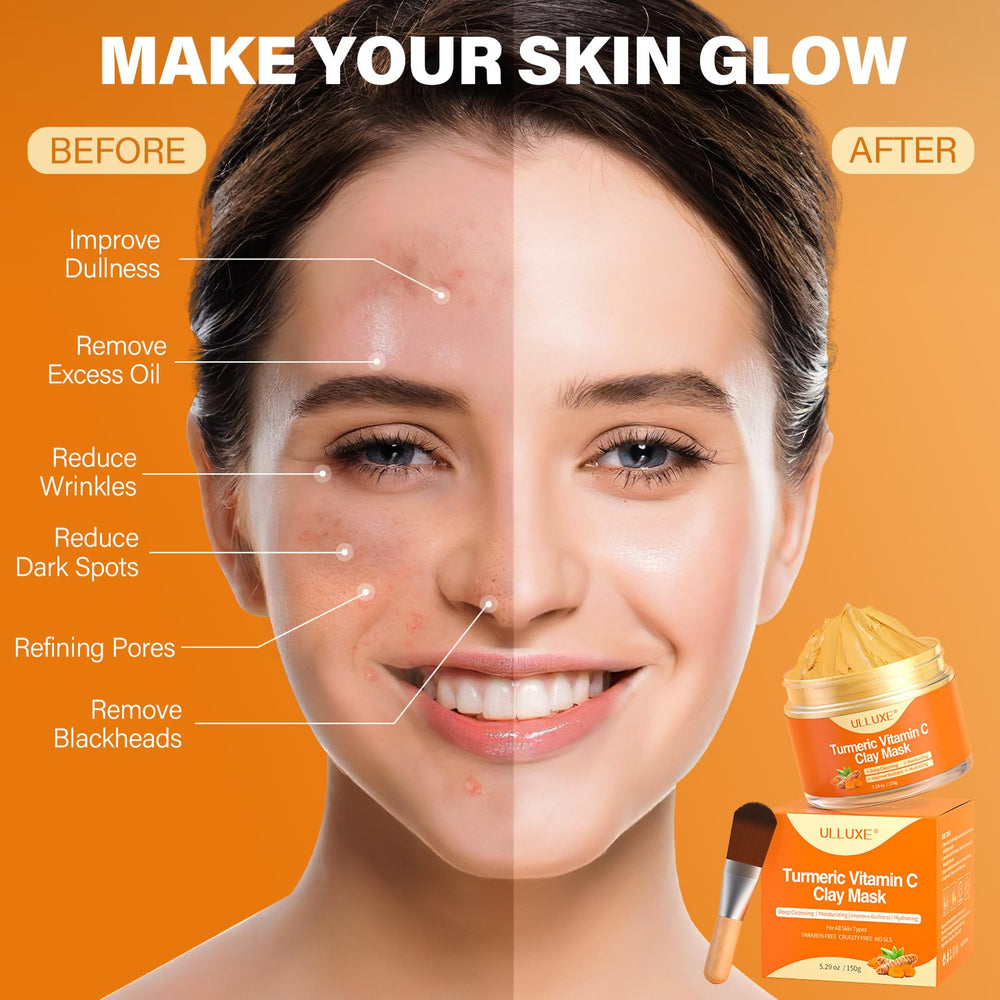 ulluxe arcilla kaolín limpieza profunda elimina impurezas y reduce poros