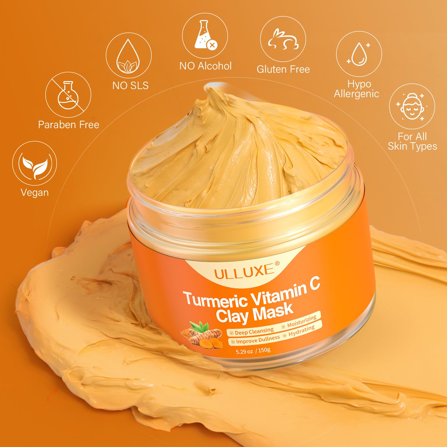 ulluxe ingredientes naturales cúrcuma aloe vera y vitamina c