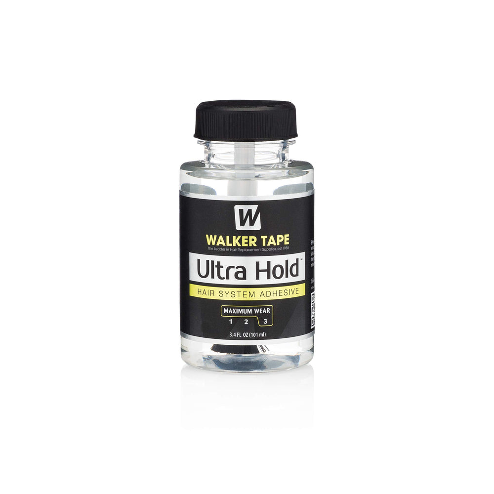 Ultra Hold adhesive on lace wig application for secure wear without shine.