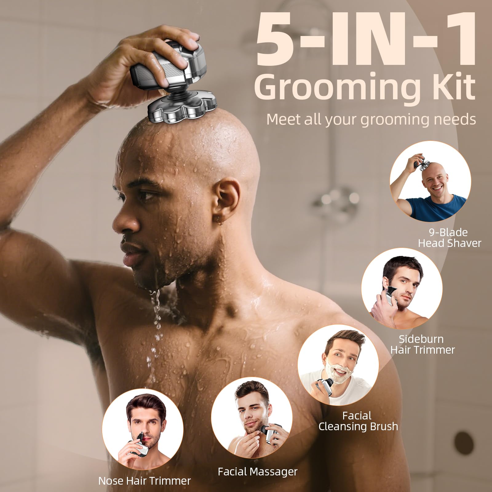 UltraCaput IPX7 waterproof for versatile wet and dry use.