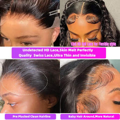 UltraFlower Brazilian virgin hair wig with soft texture