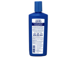 UltraSwim chlorine removal shampoo foam suggests moisturizing cleansing