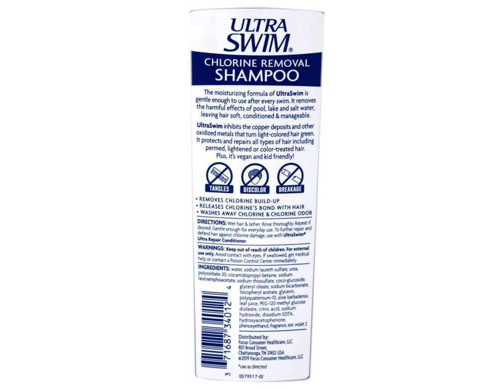 UltraSwim chlorine removal shampoo pack shows value for families